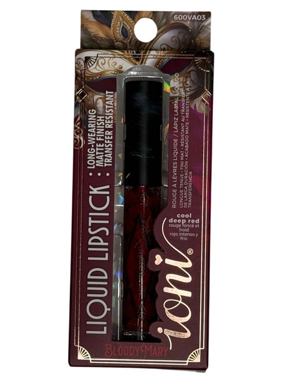 IONI Veil of Allure Liquid Lipstick Bloody Mary Cool Deep Red Matte